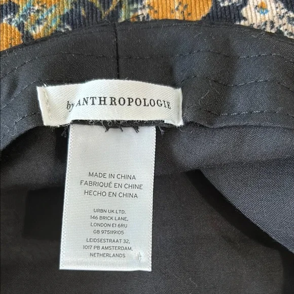 Anthropologie Floral Wide-Brim Hat - Picture 5 of 5